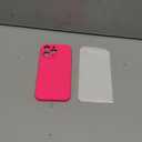 Miracase Designed for iPhone 14 Pro Max Phone Case with Screen Protector,[Upgraded Enhanced Camera Protection],Shockproof Liquid Silicone Case with Microfiber Lining,6.7 inch, Hot Pink