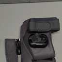 Cordless Shoulder Heating Pad with Massage, Heated Shoulder Wrap, Detachable Magnetic Controller Heated Shoulder Pad with 5 Heats and Vibration Modes (Grey)