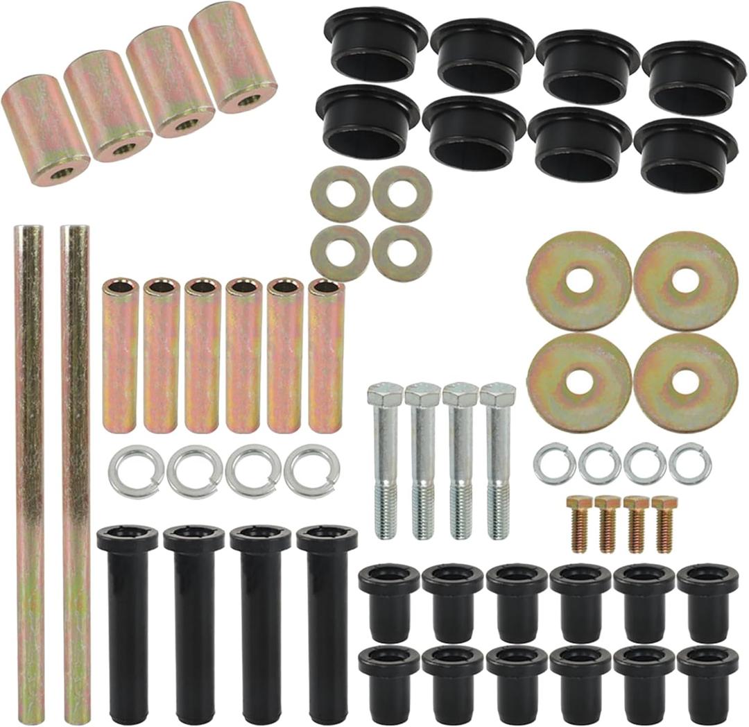 labwork Rear Left and Right A-Arm Bushing Shafts Blots Kit Replacement for Polaris Sportsman 400 450 500 600 700 800 Replacement for 5020826 5434548 5434551 5133806 5434550