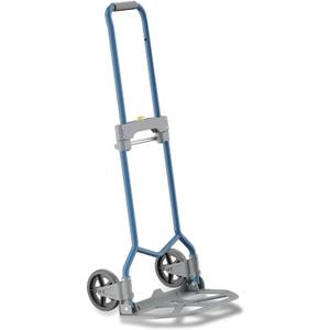 Folding Hand Truck Dolly, 200lbs Hand Cart with Telescopic Handle | Collapsible, Lightweight, Portable Dolly Cart with Wheels, Foldable for Shopping, Grocery, Travel, Home Use