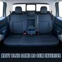 Carlimeki Leather Seat Covers Custom Fit for Maverick 2022-2026, Compatible with XL, XLT, Lobo, Lariat, Tremor Model - Armrest Covers Included - Faux Leather, Fully Covered, Fit Like a Glove
