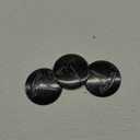 Knomix 3 Pack Aluminum Waterproof Wheel Cover Center Emblem Sticker for Tesla Model 3 Model Y 56mm Hubcaps Wheel Rim Cover (Matte Black)