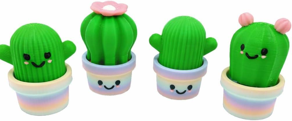 Cactus Fidget Clicker (Set of 4)
