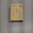 TECKNET Wireless Mouse, 2.4G Ergonomic Optical Mouse, Computer Mouse for Laptop, PC, Computer, Chromebook, Notebook, 6 Buttons, 24 Months Battery Life, 2600 DPI, 5 Adjustment Levels - Purple