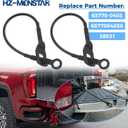 Tailgate Support Cable Rear Driver & Passenger Side 65770-04030 | Compatible with 1995-2004 Toyota Tacoma, Lift Gate Support Straps Pickup Replace 6577004030 38531, Pair Rear Tailgate Cables