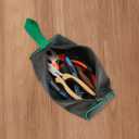 Risbay 1PCS Black Zipper Tool Bags Oxford Screwdriver Tool Bag Hand Zippered Tool Pouches