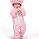 Spooktacular Creations Halloween Baby Animal Costume, Toddler Hooded Jumpsuit for Baby Halloween Dress Up Costume Party (3-4T)