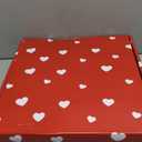 20 Inch Valentine's Day Wreath, Valentines Day Wreaths for Front Door with Pink Forsythia Flowers, Heart Shaped Berries and Green Leaves for Window, Wall and Anniversary Party Decorations