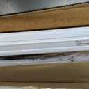 LazBlinds No Tools No Drill Cordless Cellular Shades, Blackout Light Blocking Honeycomb Shades for Home, Thermal Insulation Blinds for Windows, 44" W x 48" H, White