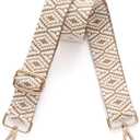 S-Jacorry Purse Strap Replacement Crossbody Wide Shoulder Strap Adjustable Canvas Straps Handbag Strap Replacement Belts