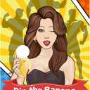 Hxezoc Bridal Shower Games Pin The Games with 32 Stickers, Large Girl Poster for Bachelorette Party Wedding Party Games Girls Night Party Games