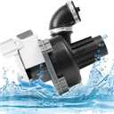 Upgraded W11084656 Circulation Pump for Whirlpool Kenmore Kitchen aid Amana Dishwasher fit WDT730PAHZ0 WDT750SAHZ0 WDTA50SAHZ0 Dishwasher Pump Motor Assembly Replacement Part W10854710, W10805387