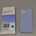 Supdeal Liquid Silicone Case for iPhone 15 Pro Max - [Camera All-Round Protection] [Soft Microfiber Lining Anti-Scratch] 4 Layer Full Covered Shockproof Gel Rubber Phone Case Cover, 6.7", Purple