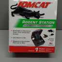 Tomcat Rodent Station, Includes 1 Rodent Station with 4 Bait Securing Rods and 1 Security Key - Fits Rat or Mouse Sized Traps (Baits & Traps Sold Separately) - Use Indoors or Outdoors