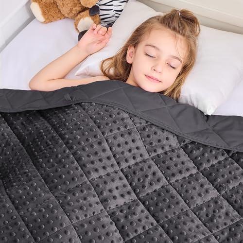 yescool Weighted Blanket 5 Pounds, Blanket Gifts for Boys and Girls, Small Weighted Throw Blankets Washable Heavy Blankets, Winter Weighted Comforter for 40-70lbs, 36 * 48in : Home & Kitchen