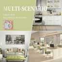 Decorative Switch Plate Covers Orange Pink Ombre Floral Butterfly Lake Water Reflection 2 Gang Wall Plate Double Toggle Light Switch Cover Plate Electric Dual Device Electrical Faceplate (2-Gang Toggle / 5 x 4.9 IN)