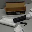 NDYIN Portable Printer Wireless for Travel, D80 Thermal Printer, Inkless Printers, Compatible with iOS, Android, Laptop, Supports 8.5" x 11" US Letter & A4 & A5 for Home Use, Office, Vehicles, Black