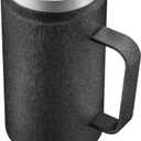 Meoky 40oz Tumbler with Handle, Stainless Steel Travel Mug with 2-in-1 Straw and Sip Lid, Vacuum Insulated Coffee Mug, 100% Leak Proof, Keeps Cold for 34 Hours or Hot for 10 Hours (Night)