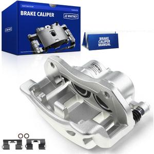 JC Whitney JFBAJCWBC01188 Front Left Brake Caliper Assembly with Bracket - Compatible with Hyundai Santa Fe 2013-2019, Santa Fe XL 2019, Santa Fe Sport 2017-2018
