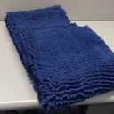 Muddy Mat | Super Absorbent Door Mat Indoor, Microfiber Quick Dry Chenille Entryway Rug, Non-Slip Front Door Mat, Indoor Mats for Entryway, Machine Washable Pet Rug, Navy Blue Runner 24"X60"