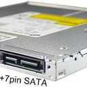9.5mm Tray-Loading SATA Internal 4K UHD Blu-ray/DVD Writer BU40N Blu-ray Burner BD-RE BDXL Writer Drive
