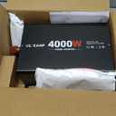 4000 Watt Power Inverter 12V DC to 110V AC Car Inverter with 4 AC Outlets, 30W Type-C Port, 3.1A USB Port, Remote Controller on LCD Screen, Peak 8000W Car Converter for Truck,Vehicles,Trip