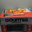 Gourmia Air Fryer Toaster Combo - 6-in-1 Multi-function Countertop Oven Adjustable Temperature & Timer, Fry Basket, Baking Pan, Oven Rack & Pullout Crumb Tray, Stainless Steel