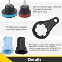 18PCS Radiator Pressure Tester Kit | Coolant Pressure Tester Kit,Radiator Pressure Pump Cooling System Car Leak Tester Detector Tool Water Tank Adapter Auto Coolant Vacuum Purge Head Gasket