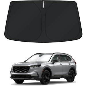 KUST Windshield Sun Shade for Honda CRV 2023-2025 2026 Honda CR-V Accessories Window Shade Sun Visor Cover Foldable Blocks UV Rays Keep Your Car Cooler