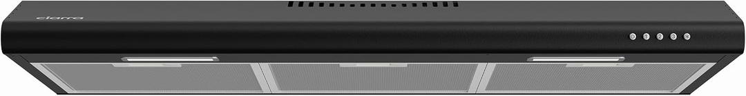 CIARRA 36 Inch Under Cabinet Range Hood, Kitchen Stove Vent for Home Cooking, 300CFM Ductless Ducted Convertible, 3 Speed Exhaust, 5-Layer Aluminum Filters & 2 LED Lights