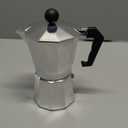 Primula Classic Stovetop Espresso and Coffee Maker, Moka Pot for Italian and Cuban Café Brewing, Greca Coffee Maker, Cafeteras, 6 Espresso Cups, Silver