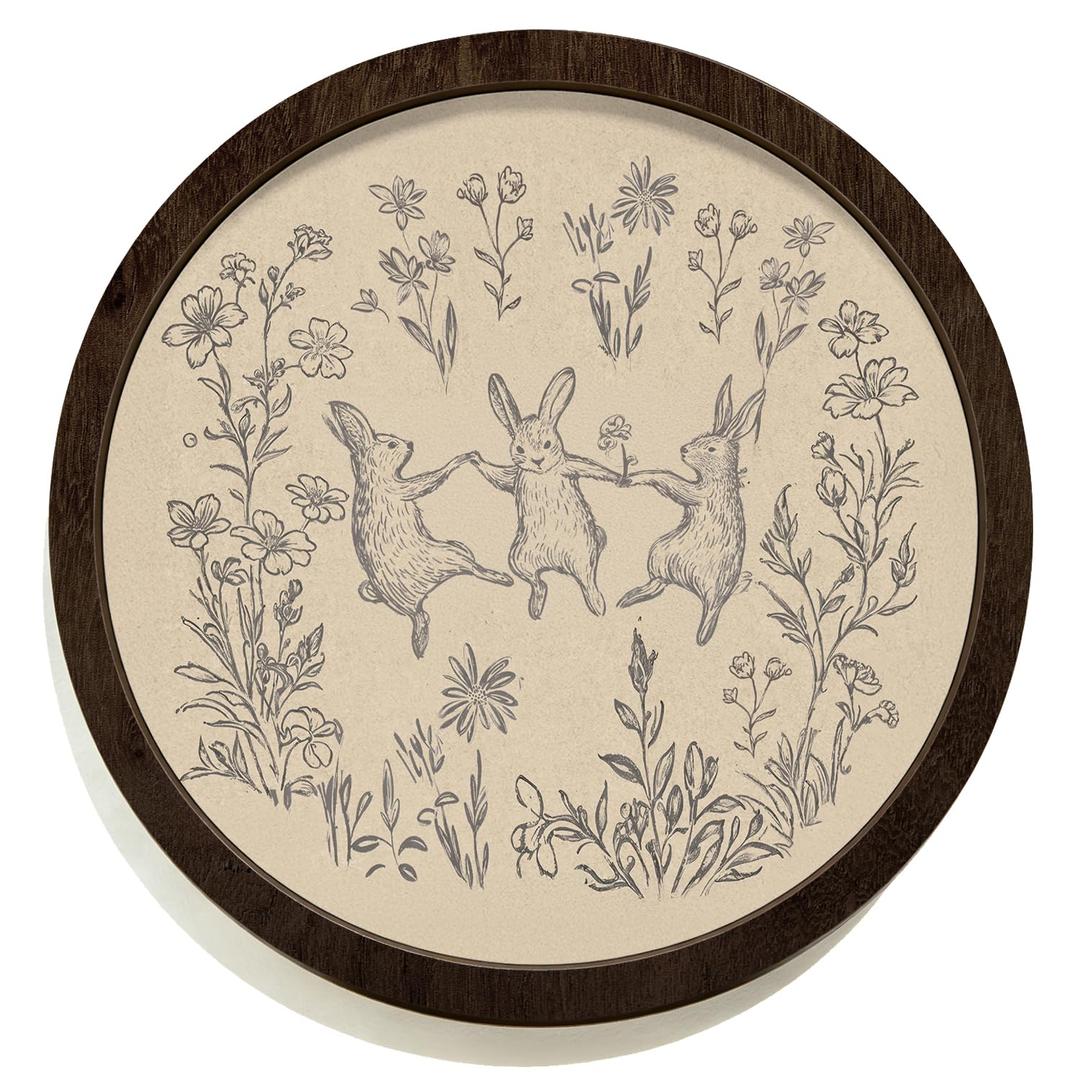 SkyCozy Easter Bunny Nursery Wall Art Decor Pack of 4