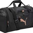 PUMA womens Evercat Candidate duffel bags, Black/Rose Gold, One Size US
