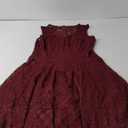 R.Vivimos Womens Sleeveless Backless Asymmetrical Layered Lace Long Dress with Slip Two Pieces M