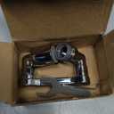 Flexiflow 1080Rotatable Faucet Aerator, New Rotating Faucet Extender, U Shape Faucet Extender for Bathroom Sink/Kitchen, 2 Sprayer Modes, Multiple Adapters,Universal for Internal/External Thread