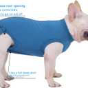 Dog Surgery Recovery Suit - After Spay, Abdominal Wounds Post Surgical Recovery, Anti Licking Breathable Dog Onesies for Small, Medium & Large Pet, Alternative Bandages Cone E-Collar, XL
