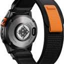 26mm Nylon Bands Compatible with Garmin Fenix 8 51mm/Fenix 7X pro/7X/Fenix 6X Pro/6X/Fenix 5X/Plus Band, 26mm Width Quickfit Replacement Sport Watch Bands for Fenix 3, Fenix 3HR Smartwatch