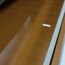 Bamworld Mid-Century Modern Coffee Table with Glass Top Rattan Center Table with Storage for Living Room Table Brown