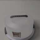 Sterilite 2008004 Cake Server, White (CLEAR, 2)