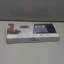 WallarGe Backlight Digital Wall Clock Battery Operated - with Temperature and Date 14.5'' Large Digital Wall Clock, Easy to Read and Set, Auto DST (Black)