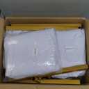 Metal Arch Backdrop Stand and Cover Set of 3 - (7FT+6.6FT+6FT) Wedding Arch Backdrop Stand with Cover Set for Birthday Party Wedding Ceremony Bridal Baby Shower Event Decoration