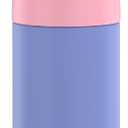 THERMOS FUNTAINER Water Bottle with Straw - 12 Ounce - Kids Stainless Steel Vacuum Insulated Water Bottle with Lid, Purple/Pink