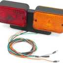 Left Rear Tail Light for John Deere 1025R, Tractor LH Accessory Compatible with JD 1023E 1026R 2025R 2032R 3025D 3032E 4066R 5075E, Waterproof Taillights Brake Turn Stop Warning Parts LVA18272