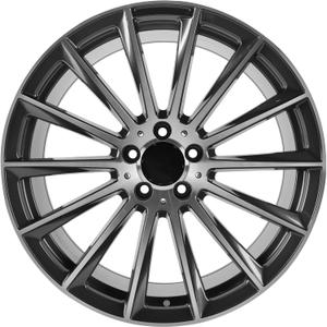 20Inch 20"x9.5" Rear Multispoke Premium Aluminum Alloy Wheel Rim Fits for Mercedes Benz S500 S550, Bolt Pattern-5x112mm, Offset-43mm, Hub Bore-66.6mm