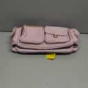 molshine Women's Shoulder Bags, Y2k Retro Hobo Clutch Purses, Multipocket Soft Punk Satchel Tote Handbags (Pink)