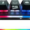 Mute Button USB Microphone, Cam Control Buttons, One-Touch, Mute Button with LED Indicator, PC Mic Mute Switch, Free Software Download for Online Calls/Class/Recording Video