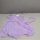 Avidlove Lingerie for Women Lace Babydoll Sleepwear Boudoir Outfits Plus Size Langeray ( Lilac, Medium )