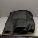 LASFIT Floor Mats for Ford F250 F350 F450 2017-2026 Crew Cab Front Bench Seat | Rear W/Fold-Flat Storage Carpet Floor Super Duty All Weather Protector TPE Car Floor Liner, 1st & 2nd Row, 2pcs Black