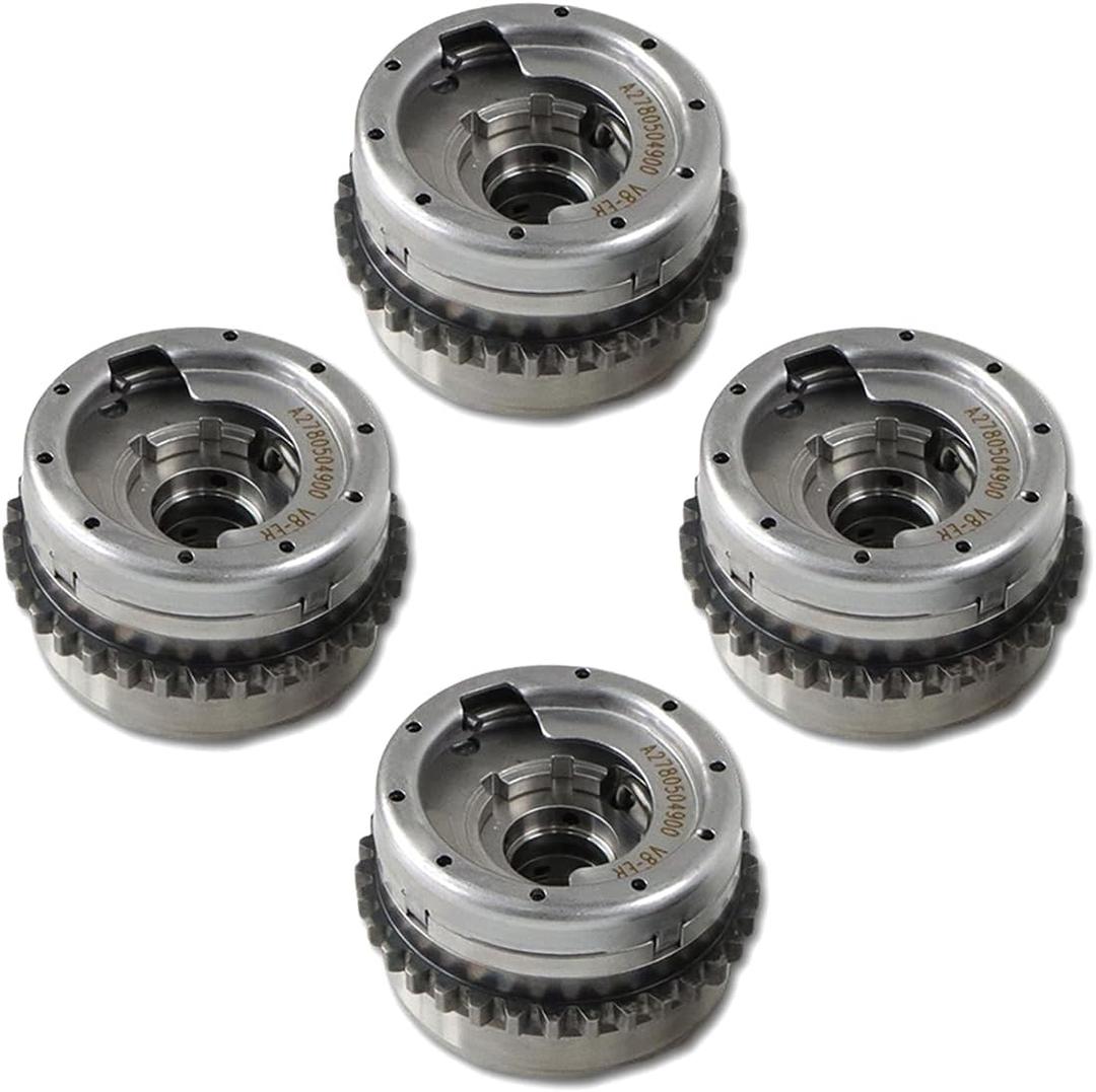 4 PCS Camshaft Adjusters & Intake Fit for Mercedes Benz S550 GL550 GL450 M278 4.7T V8 Engine Aftermarket Parts 2780504900 2780505000 2780505100 2780505200