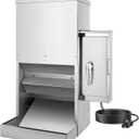 Chipak 16L Large Automatic Dog Feeder with Timer, Stainless Steel Pet Food Dispenser W/Programmable Feeding Schedule for Large Breed Dogs or Cats